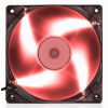EVOLVEO ventilátor 120mm, LED červený FAN 12 RED