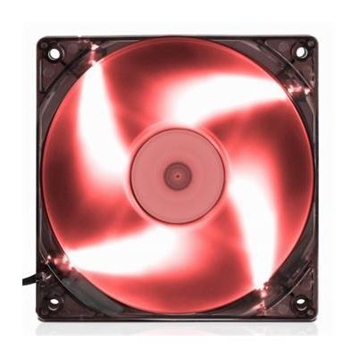 EVOLVEO ventilátor 120mm, LED červený FAN 12 RED