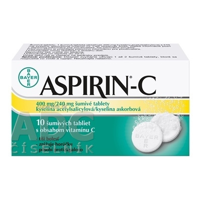 ASPIRIN-C tbl eff 1x10 ks, 4008500127667