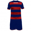 Futbalový set dres + šortky Givova Kit Rugby, tmavo modrá / červená Veľkosť: M