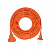 Solight 1z pohyblivý přívod - spojka, 20m, 2 x 1,5mm2, oranžová (PS22)