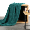 Design 91 DEKA Z MIKROFLANELU CARO 200X220 CM TMAVOZELENÁ