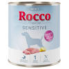 Výhodné balenie Rocco Sensitive 24 x 400 g / 800 g nová receptúra - 24 x 800 g: morčacie a zemiaky