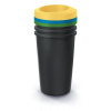 Odpadkový koš COMPACTA R DROP SET - objem: 3x45 l