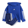 adidas 3-Stripe Essentials Joggers Set Infants Blue/White 3-6 Months