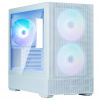 Puzdro pre počítač Zalman P30 Air ARGB Micro ATX Okno v puzdre Biela (P30 AIR WHITE)