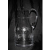 LsG-Crystal sklo Džbán na vodu/ pivo/ víno broušený/ rytý dekor Vločka KR-741 1500 ml 1 Ks.