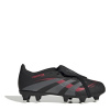 adidas Predator League Fold-Over Tongue Junior Soft Ground Football Boots Black/Grey 4 (36.5)