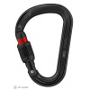 Petzl Attache Screw Lock HMS karabína, čierna Petzl ATTACHE SCREW LOCK HMS BLACK šroubovací karabina ČERNÁ
