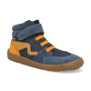 Barefoot členkové topánky Froddo - Tex Go Denim modré