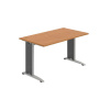 OFFICE PRO s.r.o. HOBIS kancelársky stôl pracovný rovný - FS 1400, jelša