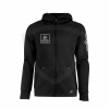Unihoc Superior Hood Zip Black SR XXL černá