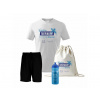 DEMI SPORT O2 ŠAMT Športový set Graffiti biela Veľkosť: 5XL, Farba - hlavná: Biela