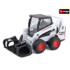 Bburago 10 cm Bobcat S590 Skid-Steer Loader w/grapple
