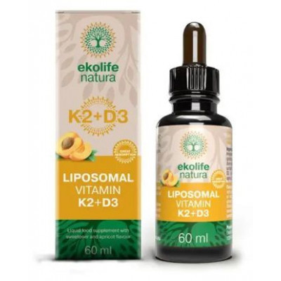 Ekolife Natura Liposomal Vitamin K2 + D3 60 ml