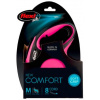 flexi Comfort lanko M 8m/20kg ružové NEW