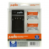 Set Jupio 2x Li-40B (Li-42B/NP45/D-Li63/EN-EL10 ) 650 mAh + USB nabíjačka