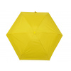 Dámsky mini skladací dáždnik žltá 1ks
