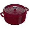 Staub Liatinový hrniec s pokrievkou Cocotte, 24 cm / 3,8 l, bordó 1003576
