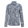 ALPINE PRO EFLINA Modrá/Tyrkysovo modrá DÁMSKA MIKINA SUPRATHERM XL