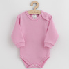 Dojčenské bavlnené body New Baby ružová - 80 (9-12m)