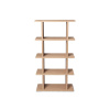 Ferm Living Knižnica Kona Bookcase 1x4, natural