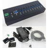 CarTFT CTFINDUSB-3X10 (Automotive/Industry 10-port USB 3.0 Hub, 9 - 24V DC) 3570