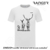 Tričko RANGER® - JELEŇ A JELENICA - b M Biela