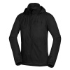Northfinder nepremokavá bunda zbaliteľná 2l NORTHKIT - Black
