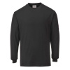 PORTWEST Tričko Flame Resistant Anti-Static FR11, dlouhý rukáv POR-FR11BKRS S Černá