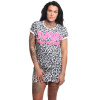 Yakuza dámske šaty PNX Urban GKB 24111 white/grey Farba: biela, Veľkosti dámske: XL
