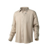 GEOFF ANDERSON - Košeľa s dlhým rukávom Ezmar Light Khaki veľ. 2XL