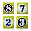 Stafil Drevená pečiatka číslo 2,3, 7, 8-Stafil