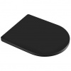 Kielle WC doska, Softclose, EasyLock, Slim, matná čierna 30401034