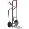 Rudla na vrecia s lyžinami, čierna ,lopata na balíky š x h 430 x 250 mm, hliník EUROKRAFTpro