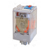 Tracon Výkonové priemyselné relé 10A 12V DC 2xCO RT08-12DC