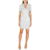 Guess Krátke šaty SS FELICITY SWTR DRESS W5YK29 Z0130 Biela