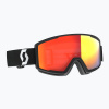 Lyžiarske okuliare SCOTT Factor Pro LS mineral black/white amp ls red chrome