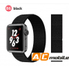 AC mobile Nylonový pásek pro APPLE WATCH 42/44/45 mm možnosti: Black