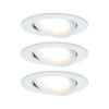 Zápustné - podhľadové svietidlo PAULMANN LED COIN NOVA 3KS 93485