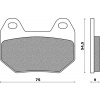 brzdové platničky (zmes ROAD TOURING SINTERED) NEWFREN (2 ks v balení)