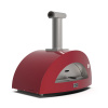 BANADOR pec ALFA - 3 PIZZE hybrid, barva antik červená