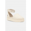Espadrilky Calvin Klein Jeans FLATFORM ESPADRILLE SLING MG YW0YW01735 béžová EUR 41