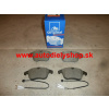 Citroen C5 1/2008- predné platničky Sada /ATE / 155,5mm