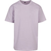 Build your Brand Tričko BY 102, oversize, krátký rukáv, pánské COT56010256615-lilac 5XL Fialová lila