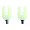 Držiak prútu Mivardi Screw Rest Soft U Fluo - fosforový 2ks