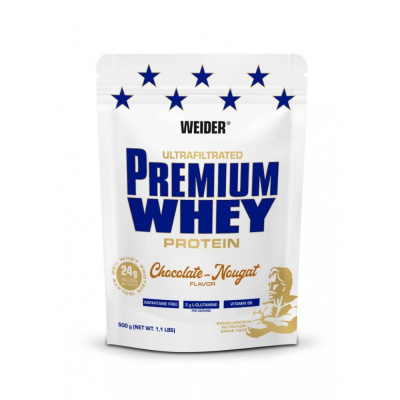 WEIDER Premium Whey protein 500g Príchuť: jahoda-vanilka