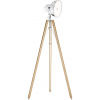 Argon Foto New stojaca lampa 1x22.5 W chróm-drevo 3354