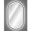 Comad LUSTRO LED CZARNE APOLLO 2 900X500 Zrkadlo LED, čierna 900X500