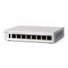Cisco Catalyst 1200-8T-D - Přepínač - gigabit ethernet - L3 - inteligentní - 8 x 10/100/1000 - desktop - PoE (67 W) (C1200-8T-D)